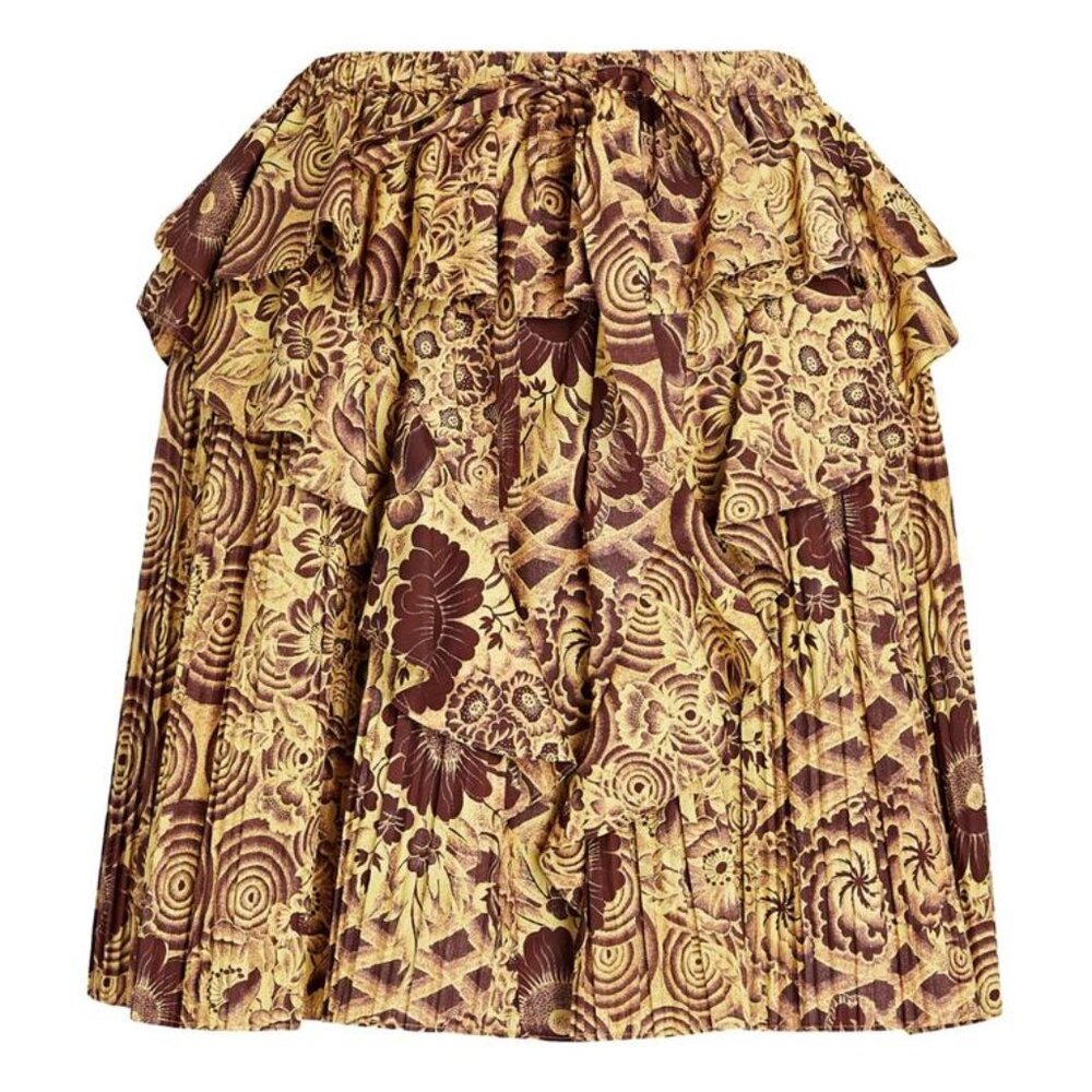 Ulla Johnson Tiered Ruffle Mini Skirt - Size S/M - Picture 3 of 11